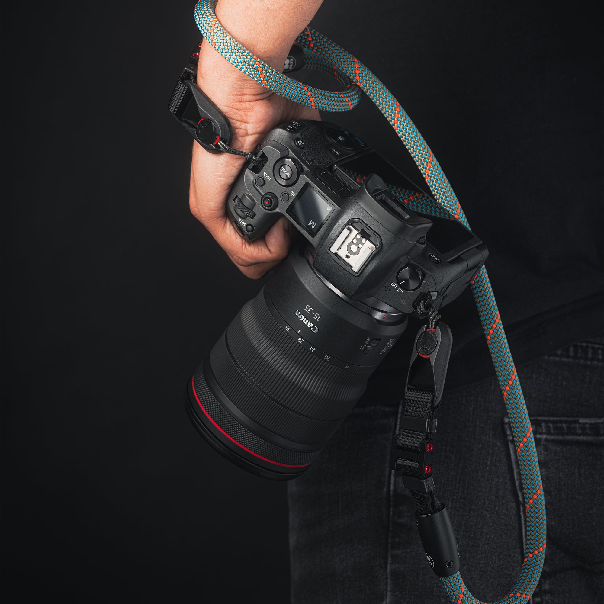 Personalized Dual Cameras Leather Strap, Custom Camera Strap