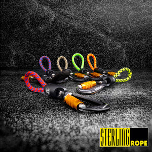 rope keychain carabiner